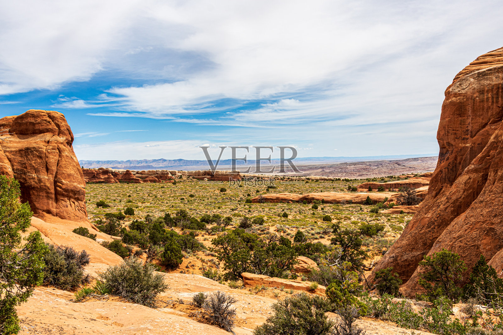 拱门国家公园。照片摄影图片