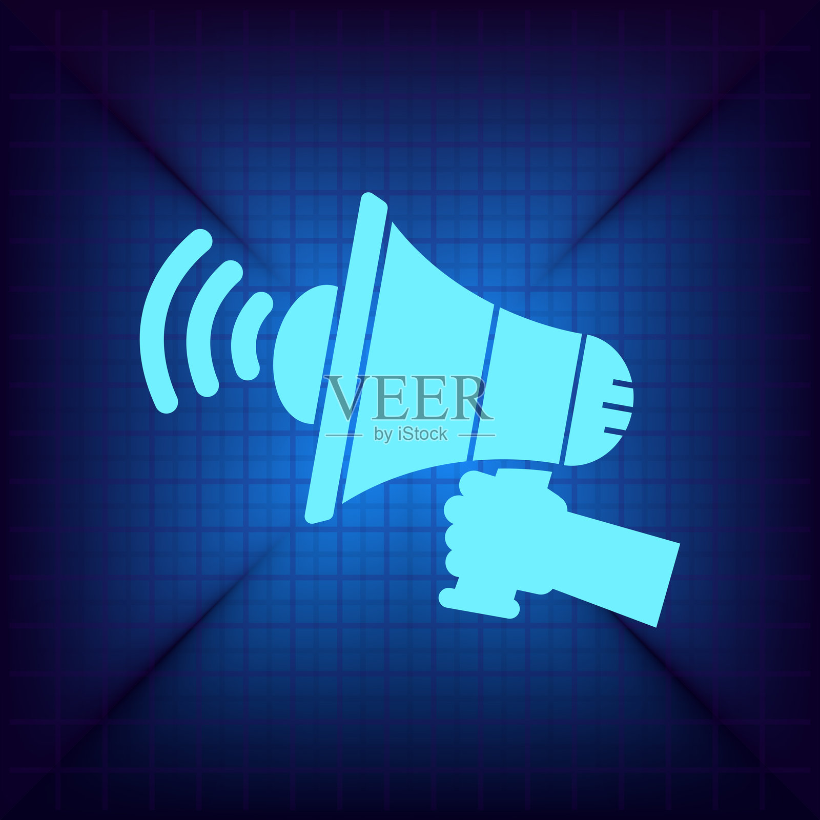 扩音器矢量图插画图片素材