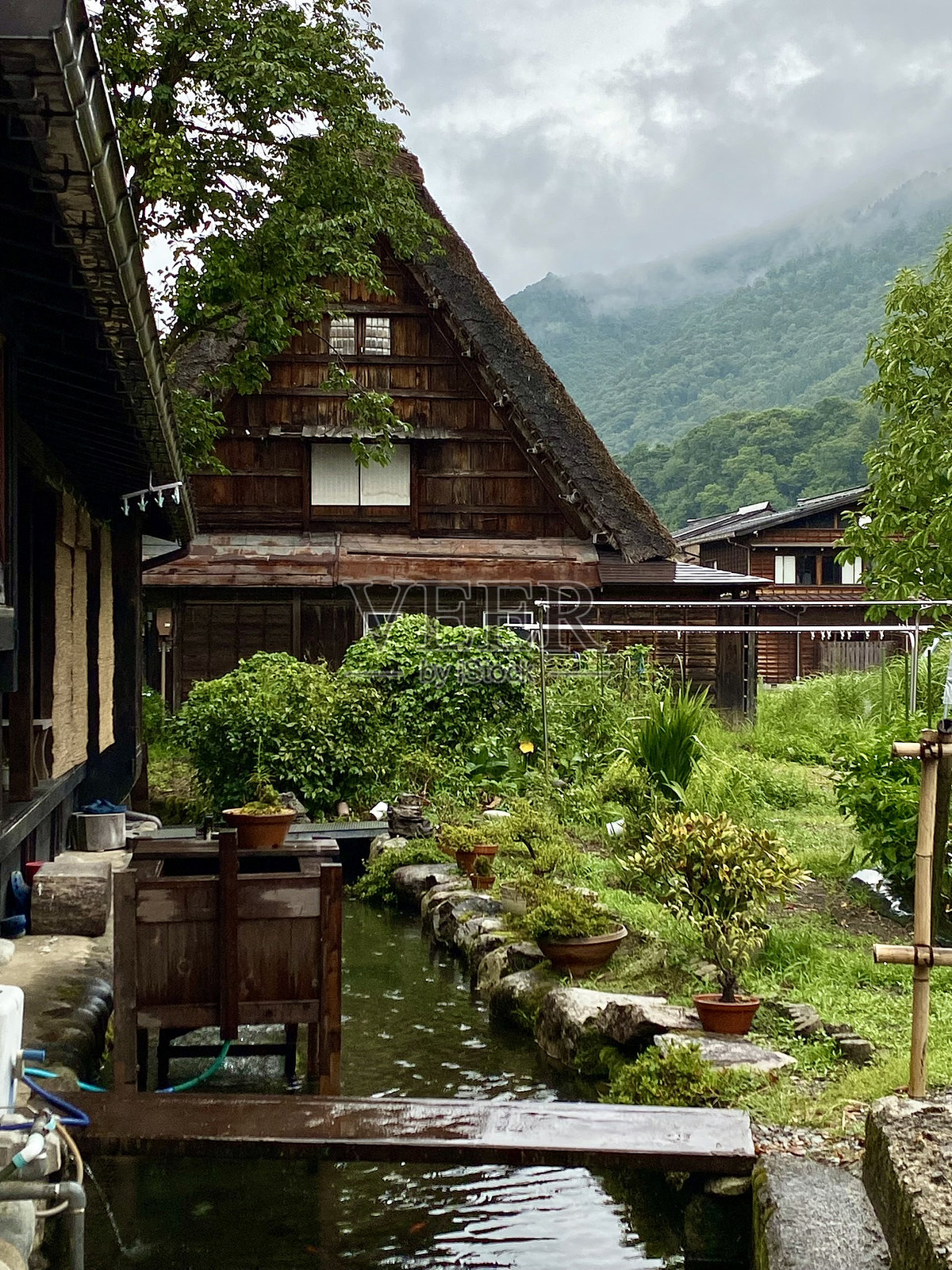 日本白川乡照片摄影图片