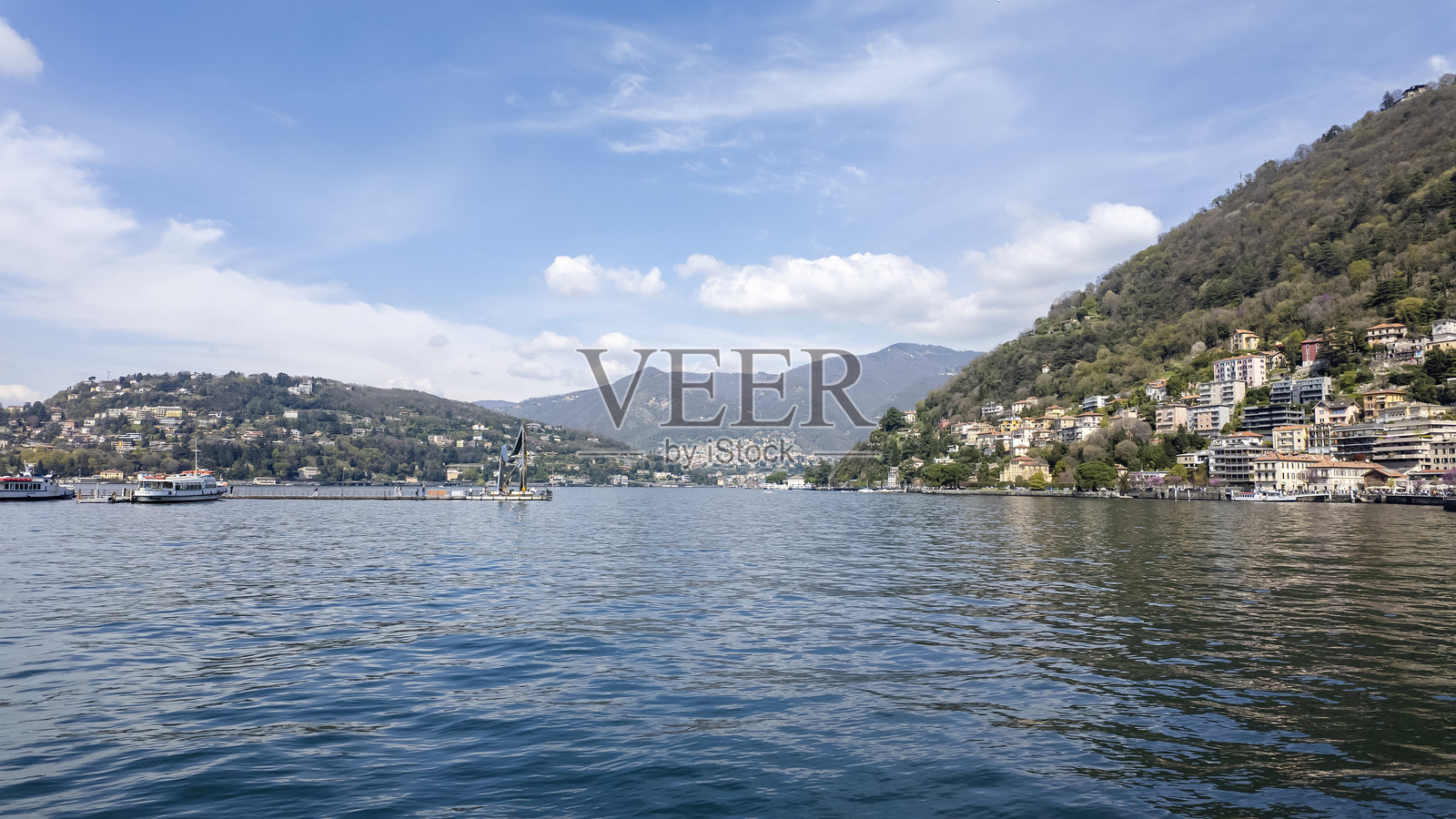 意大利科莫照片摄影图片