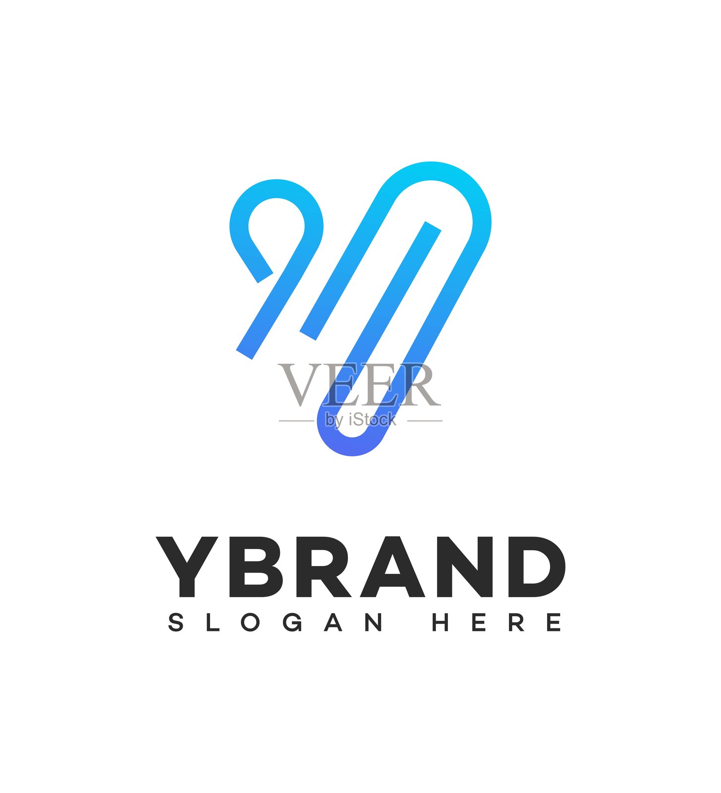 Y字母图标品牌标识标志，Y字母符号模板插画图片素材