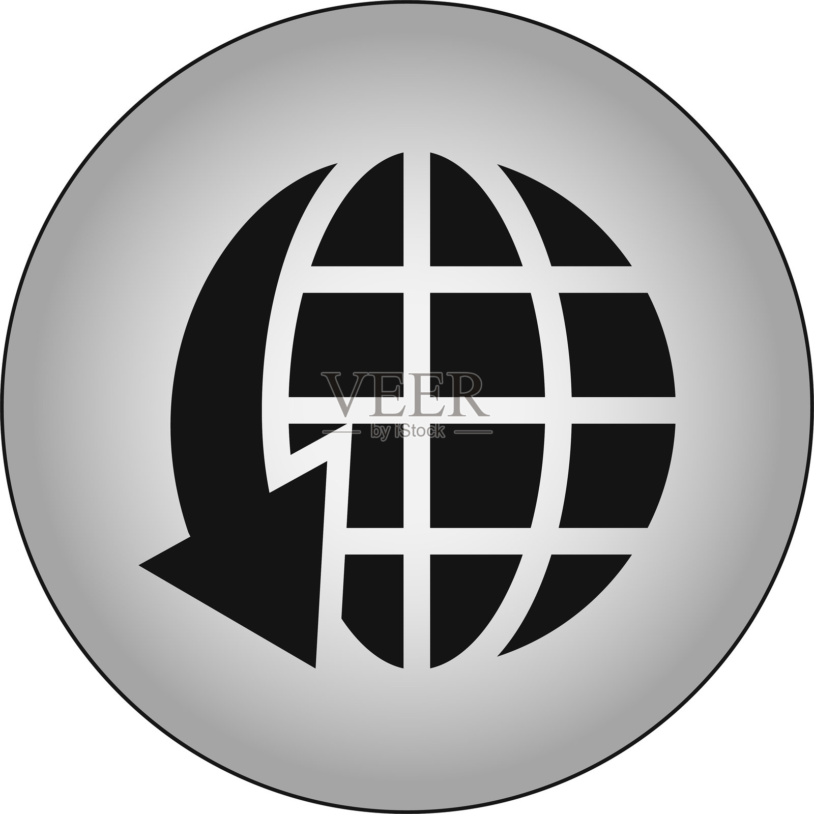 地球图标插画图片素材