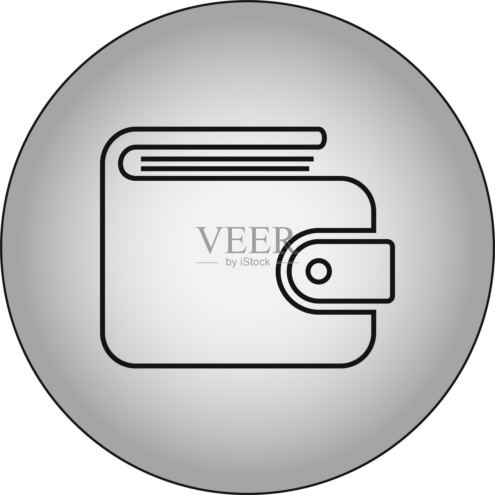 金钱钱包图标插画图片素材