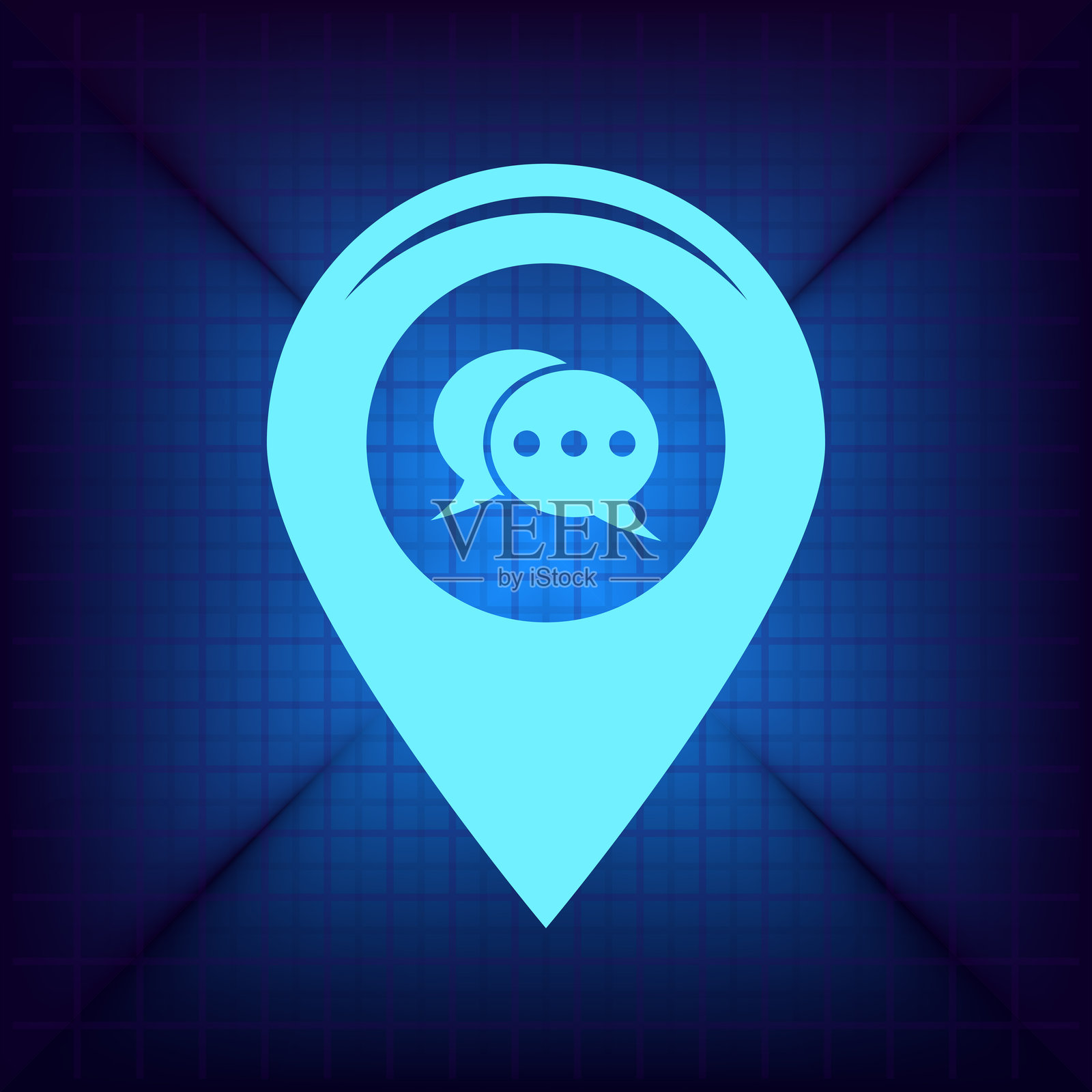 地图标记插画图片素材