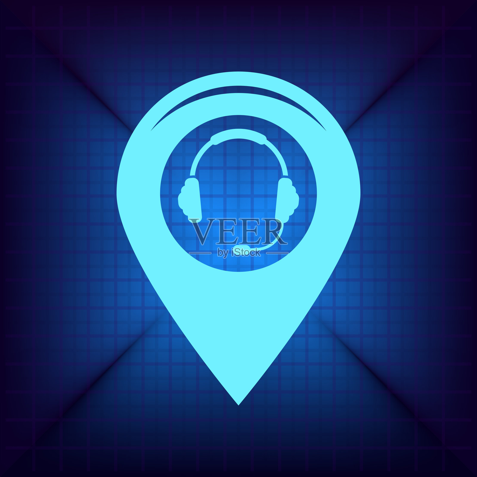 地图标记插画图片素材