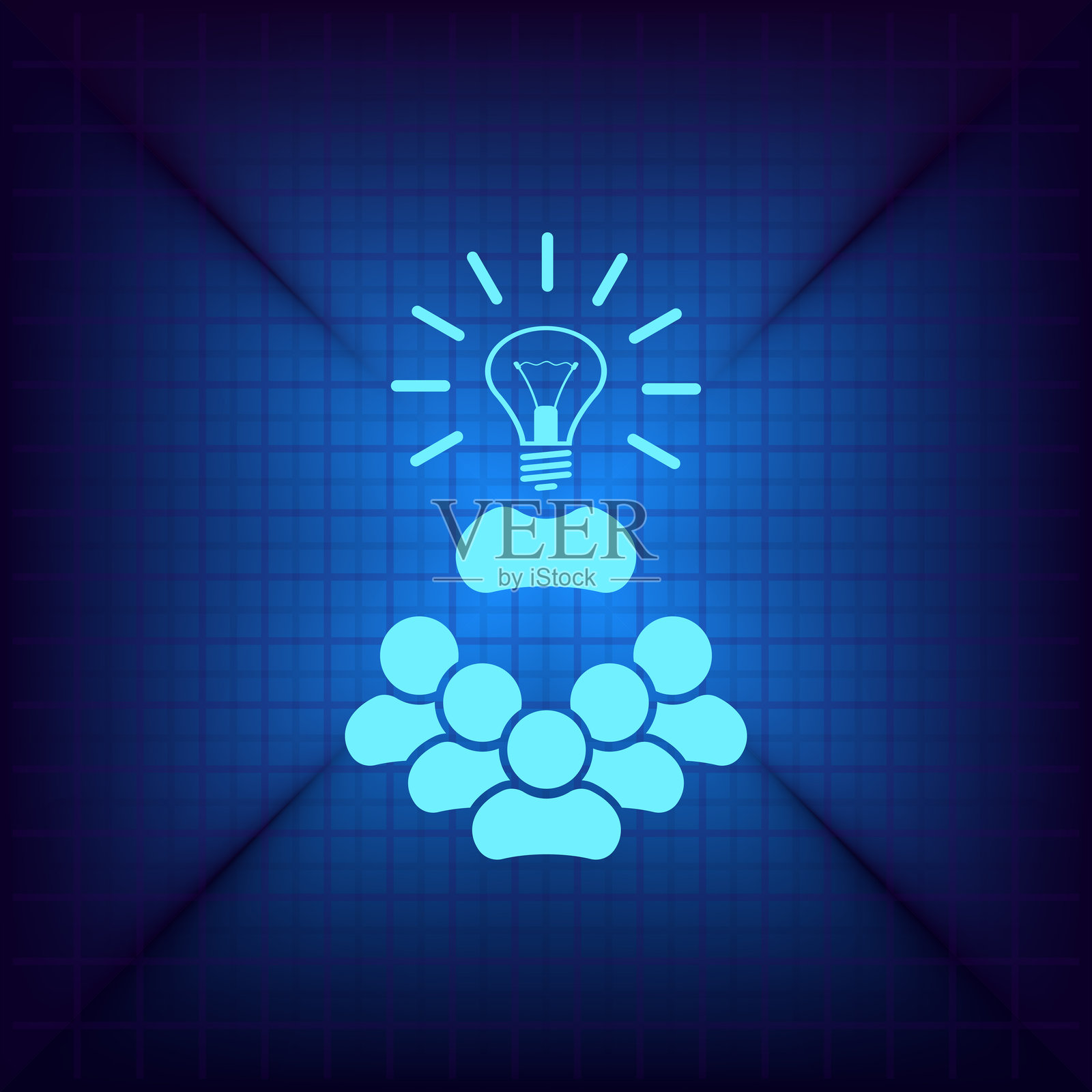 一群人插画图片素材