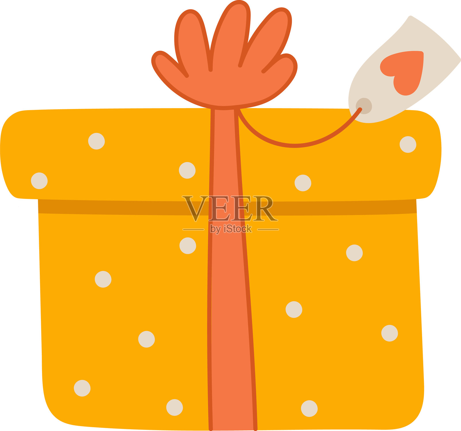 一套可爱的情人节浪漫元素集合插画图片素材