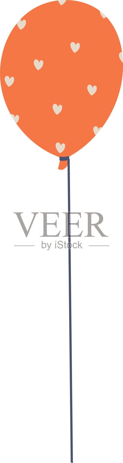 可爱情人节浪漫元素套装插画图片素材