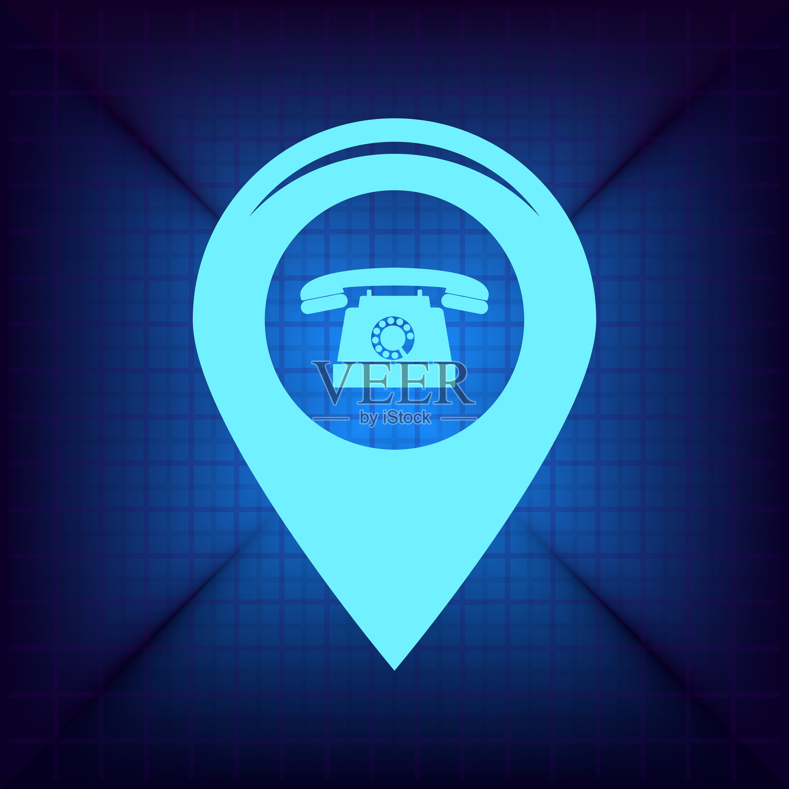 地图标记插画图片素材