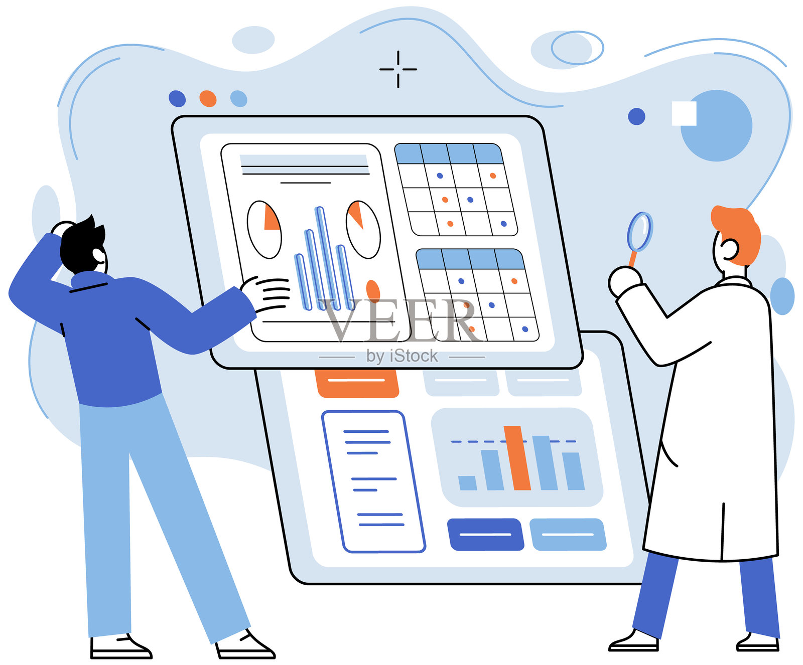 进步的企业。创意在肥沃的土壤中蓬勃发展，象征着进取的抱负插画图片素材