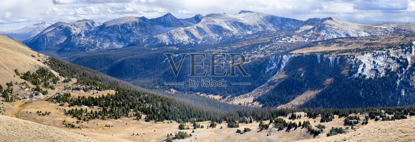 落基山国家公园戈尔山脉观景点照片摄影图片