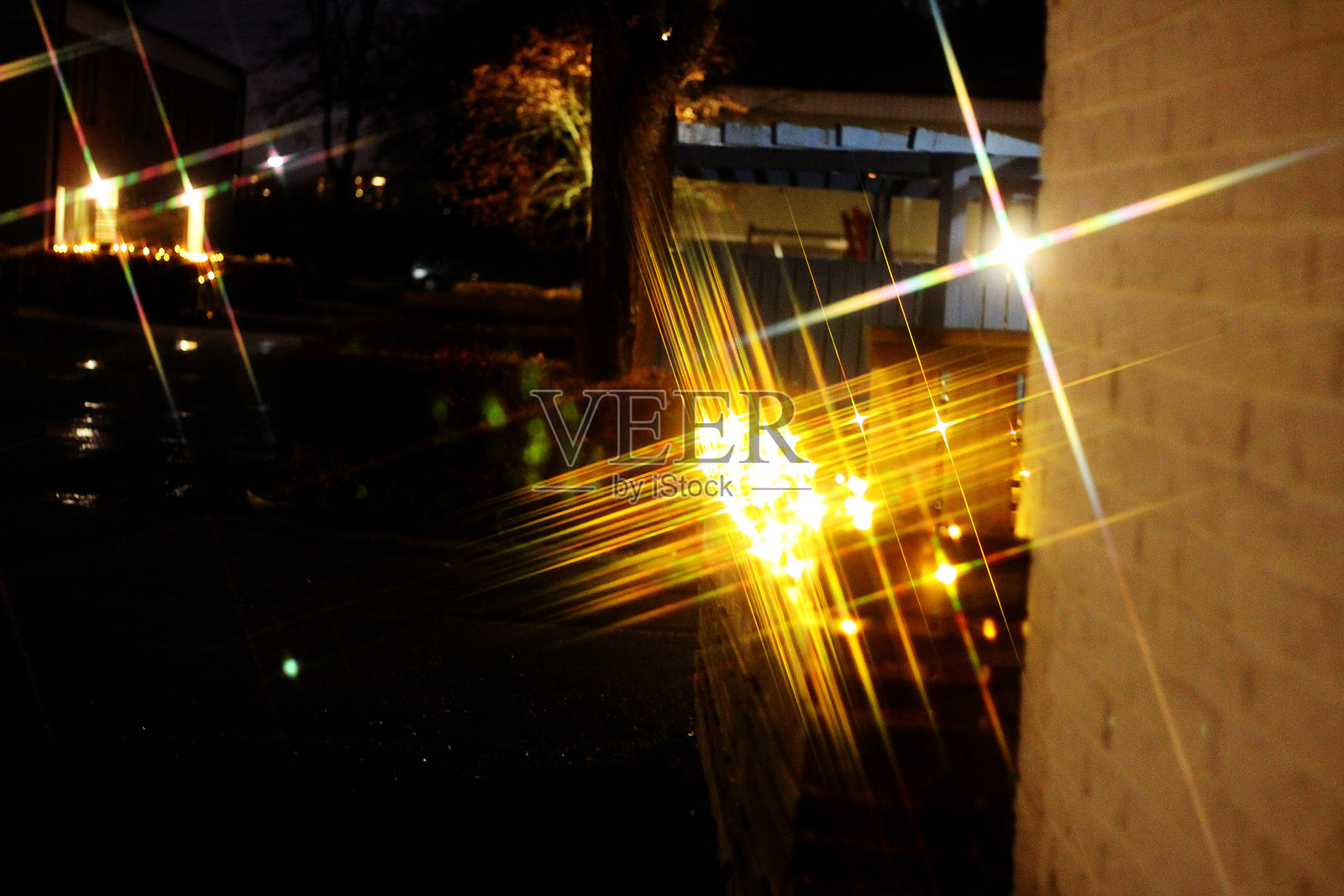 明亮美丽的外景灯光照片摄影图片