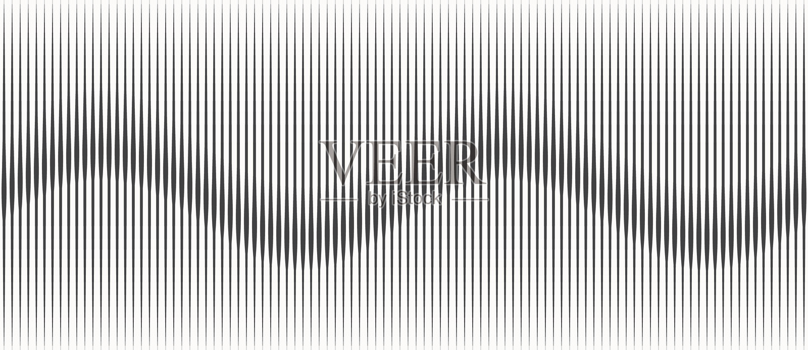 抽象艺术几何背景，带有垂直线条。带有波浪和过渡的视觉错觉。插画图片素材