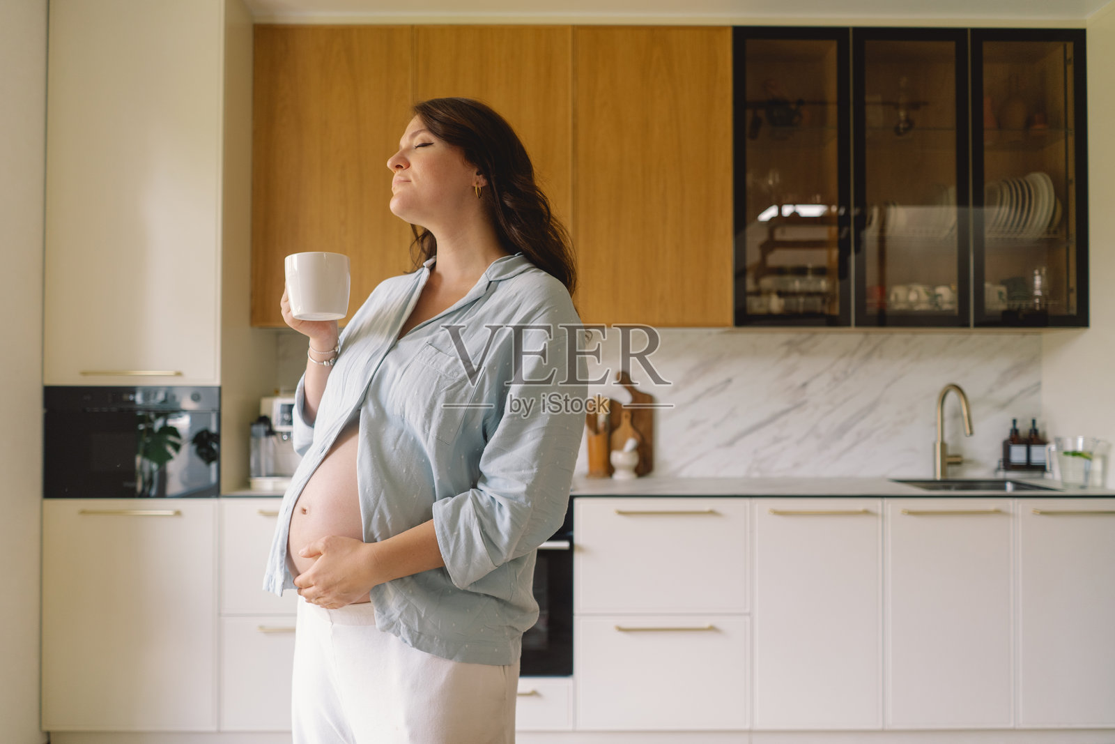 孕妇照片摄影图片