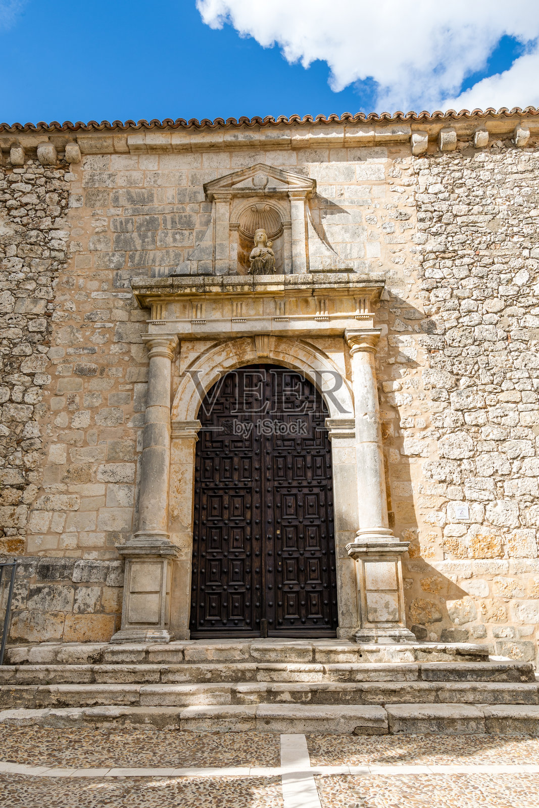 托里哈镇历史中心建筑细节照片摄影图片