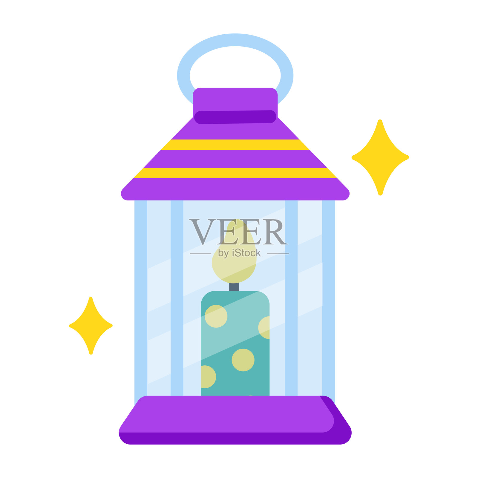 灯笼插画图片素材