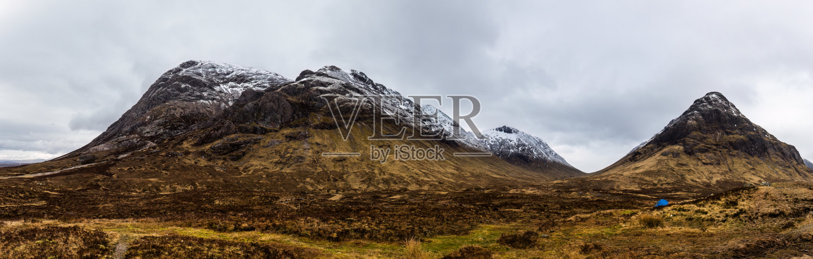 苏格兰高地的风景画照片摄影图片