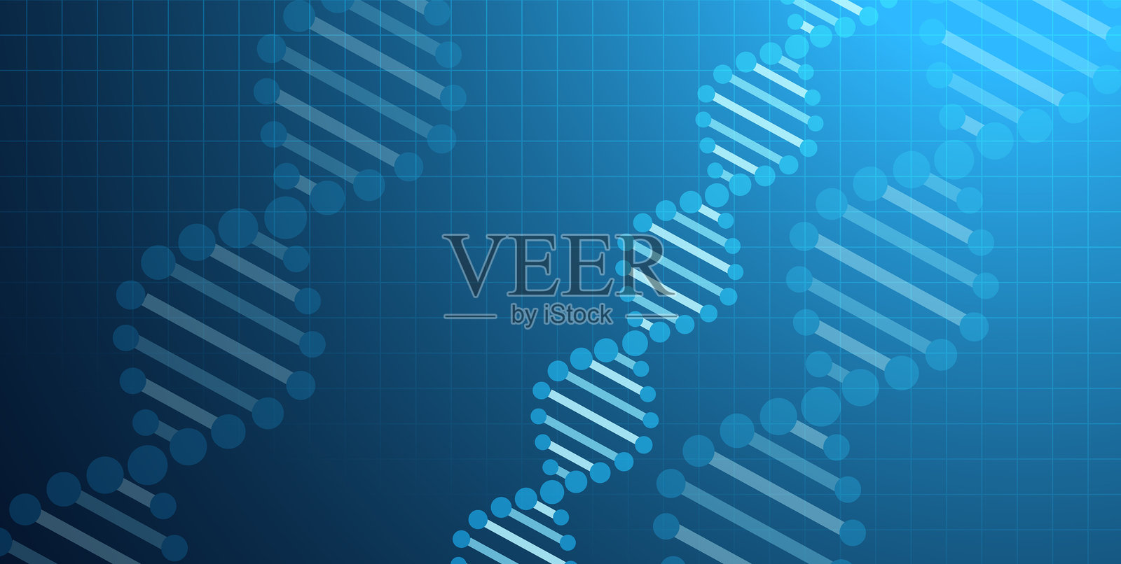 DNA背景插画图片素材