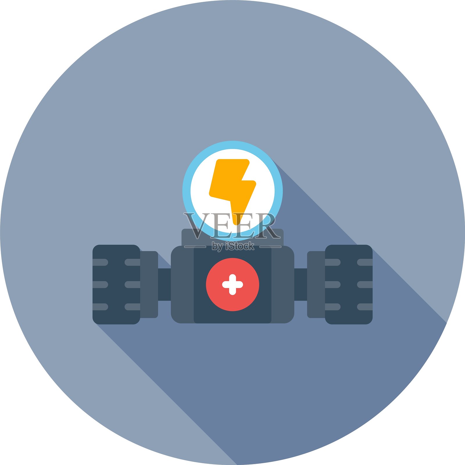 车轮新图标设计创意插画图片素材