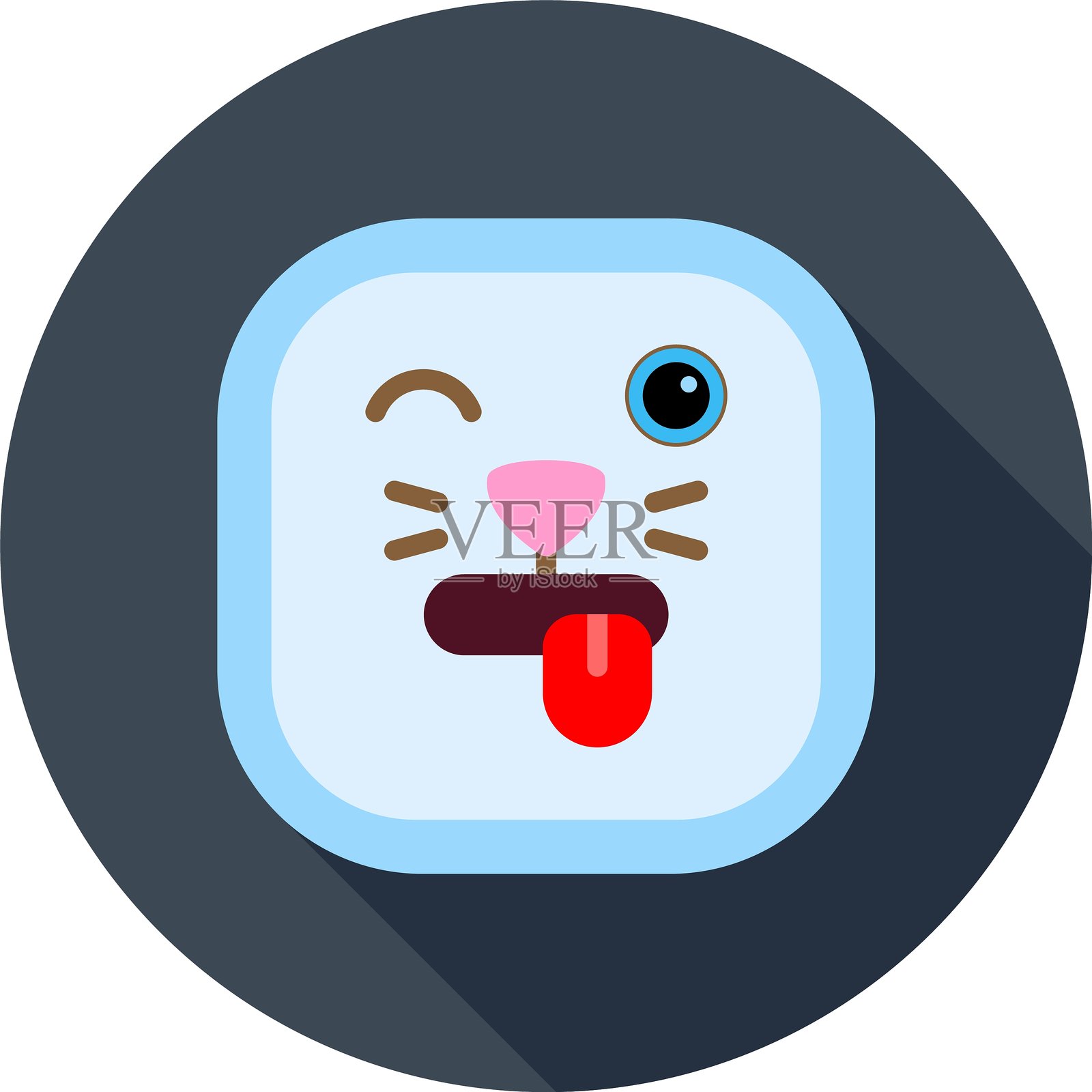 嘲讽新图标设计创意插画图片素材