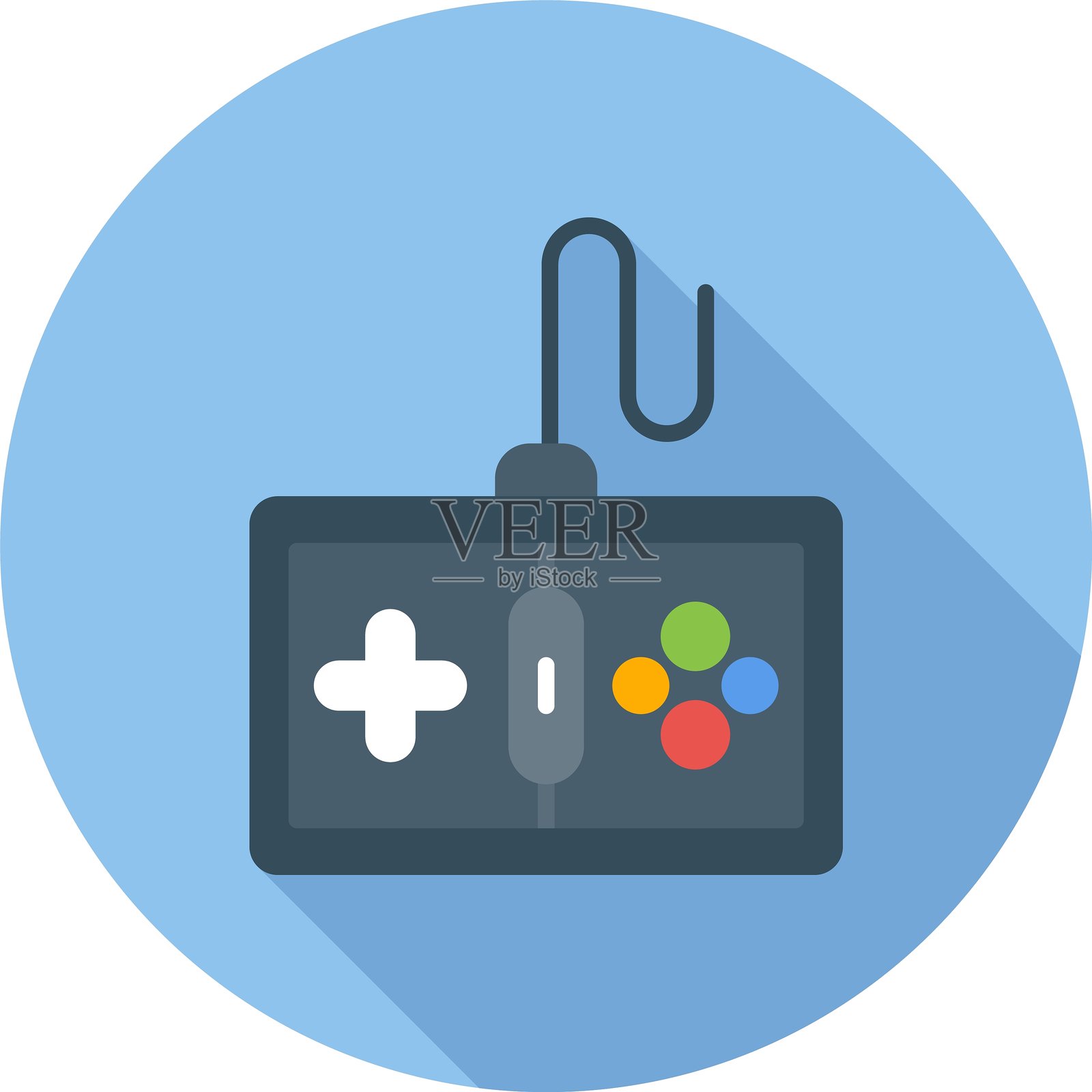 游戏机新图标设计创意插画图片素材