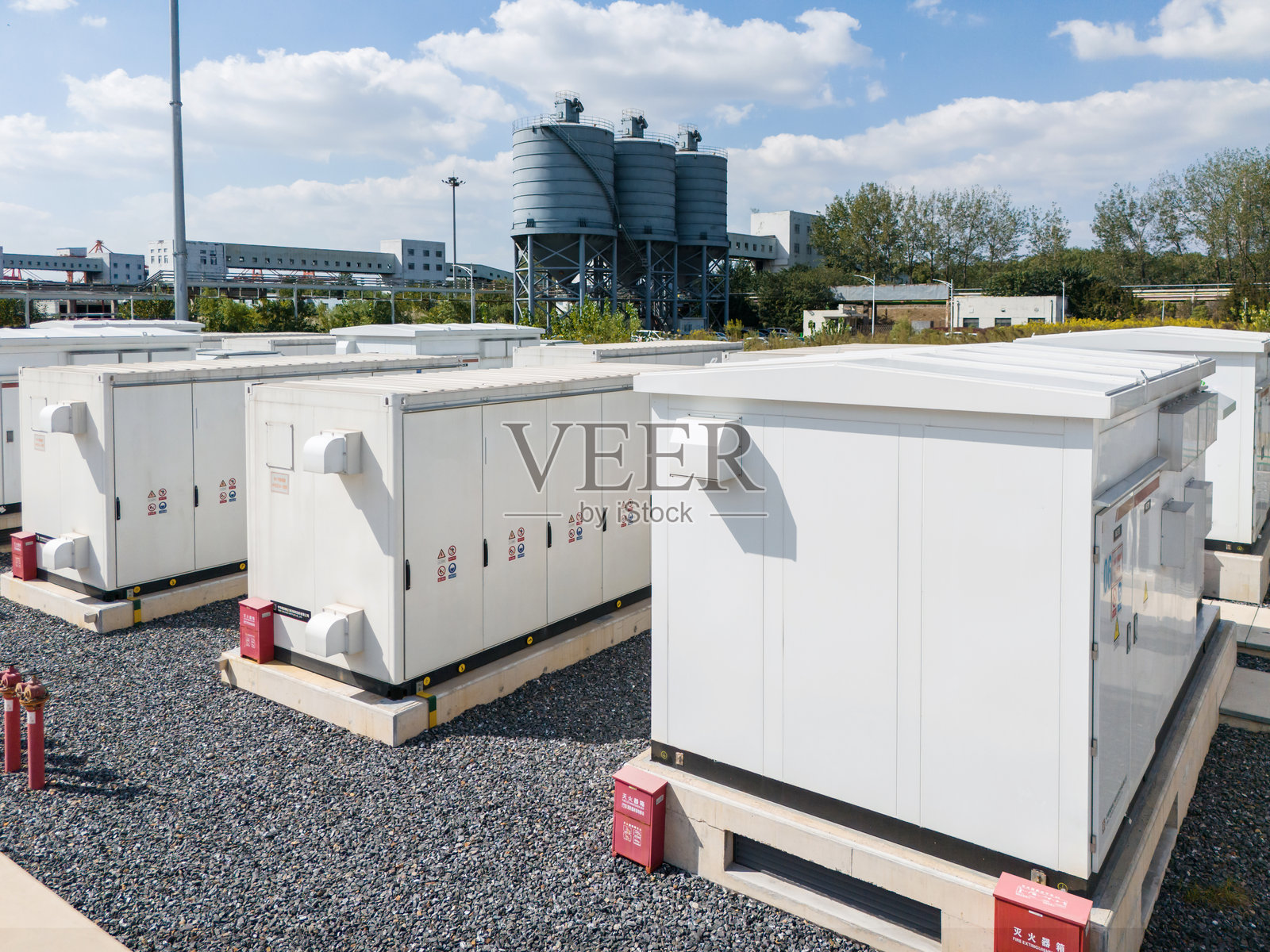 储能电站照片摄影图片