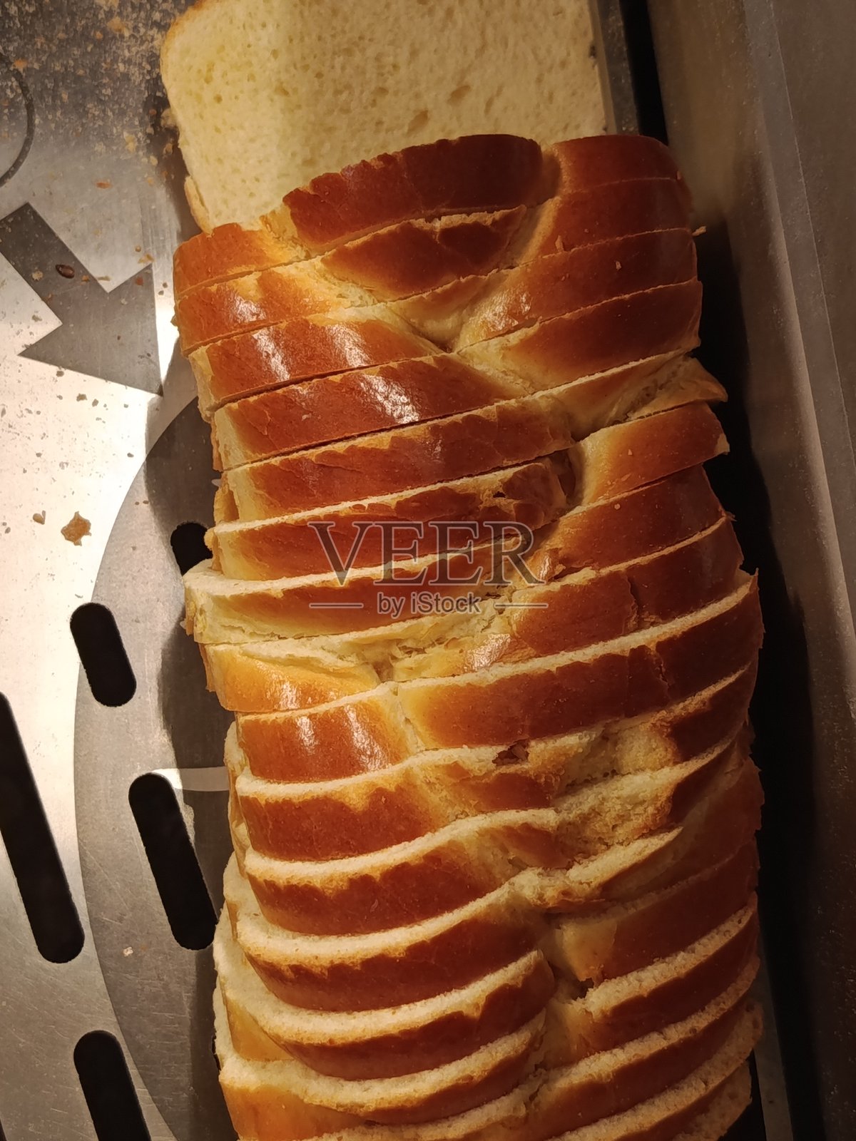 美味的包子切割机照片摄影图片