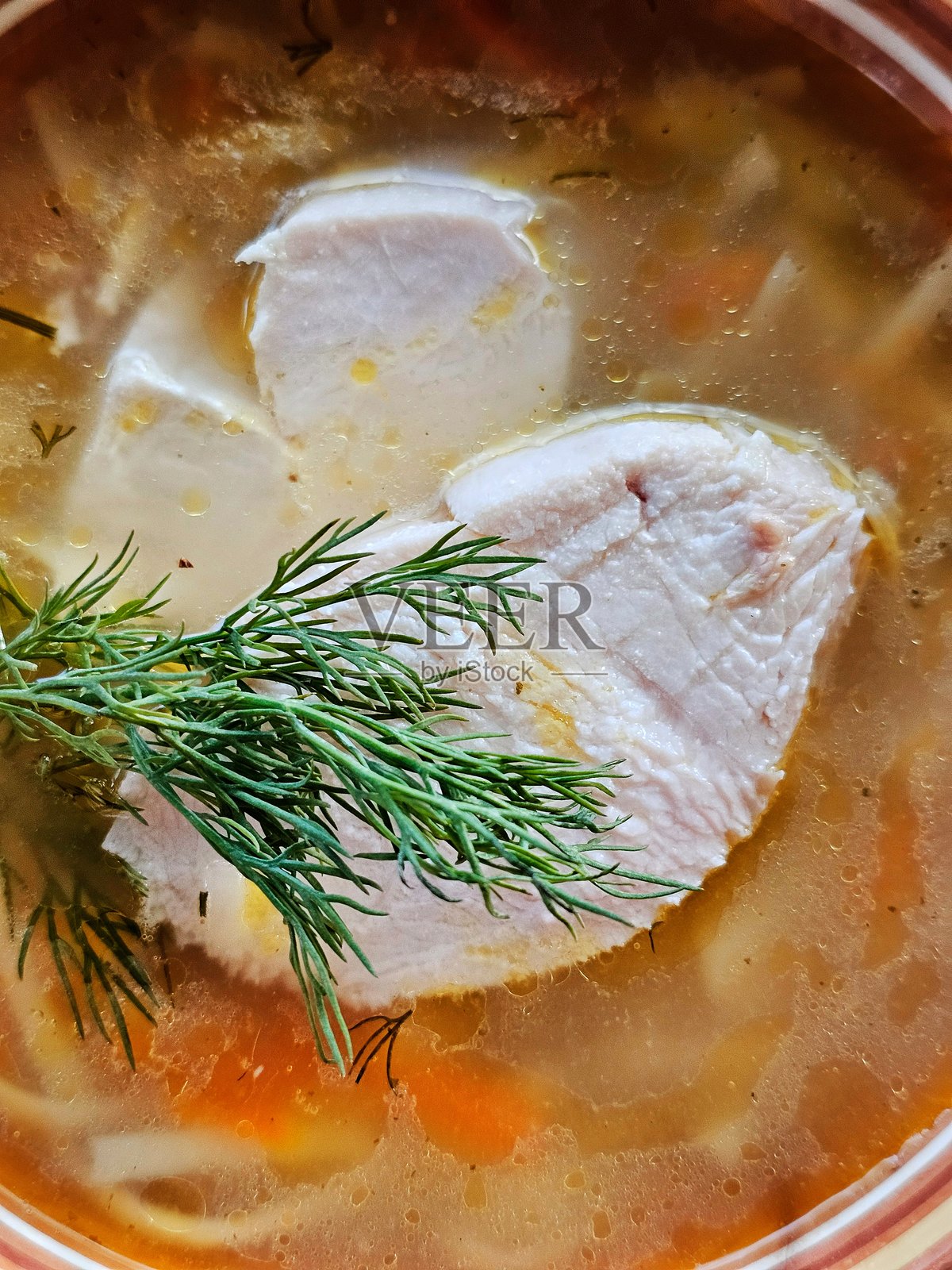 鸡汤照片摄影图片