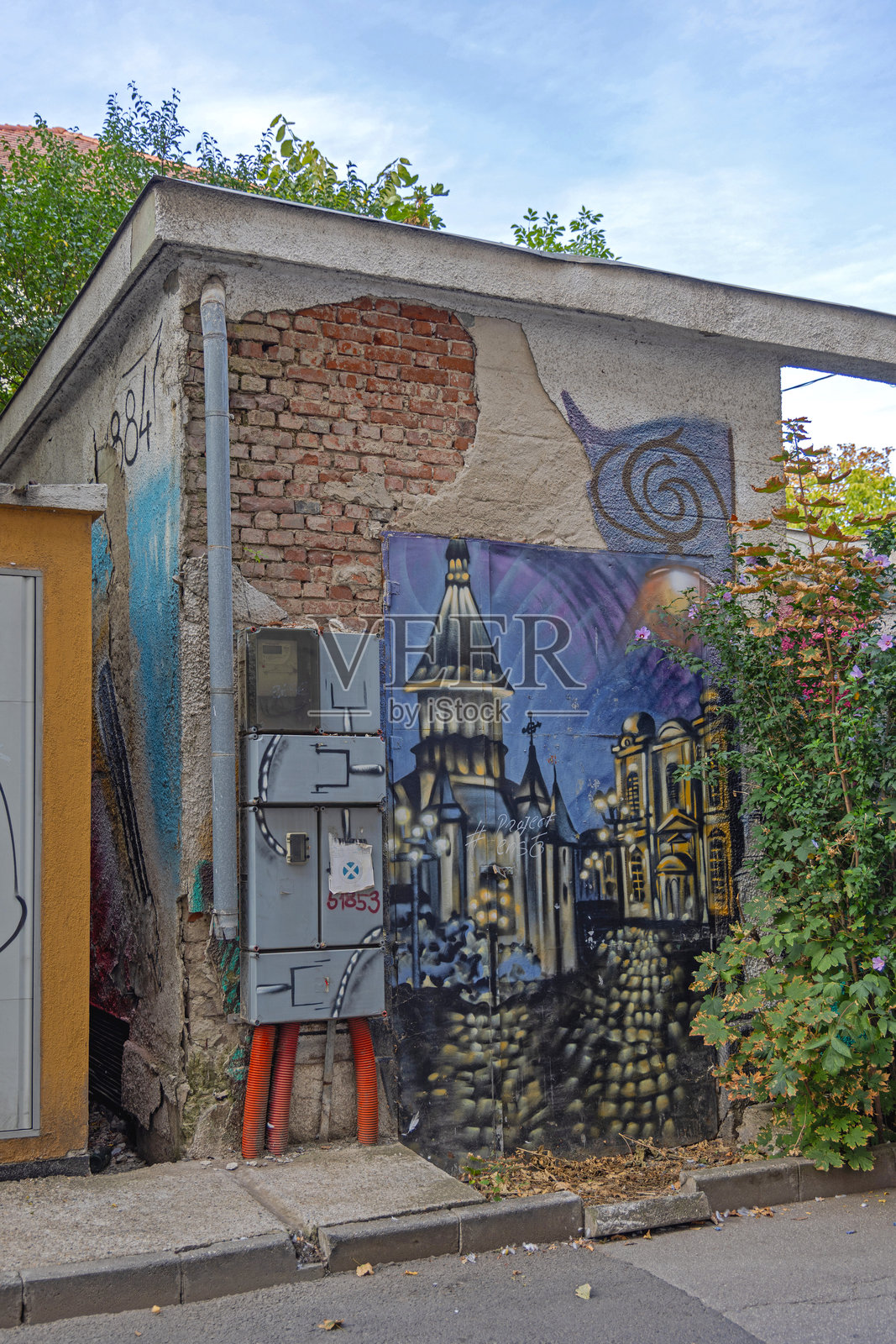 蒂米什瓦拉壁画街头艺术照片摄影图片