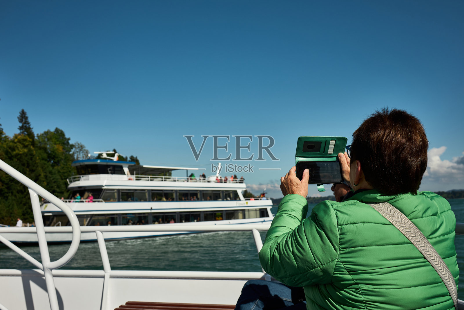 福尔根湖，菲森，施万高，巴伐利亚，德国照片摄影图片