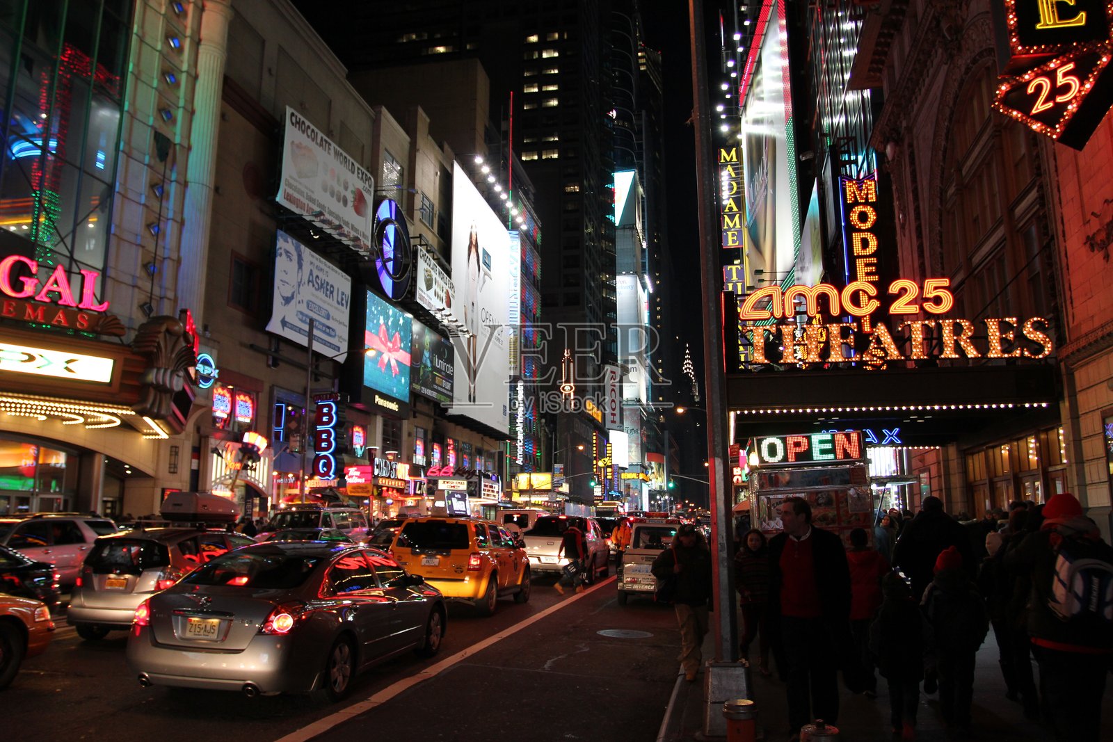 纽约 - 时代广场照片摄影图片