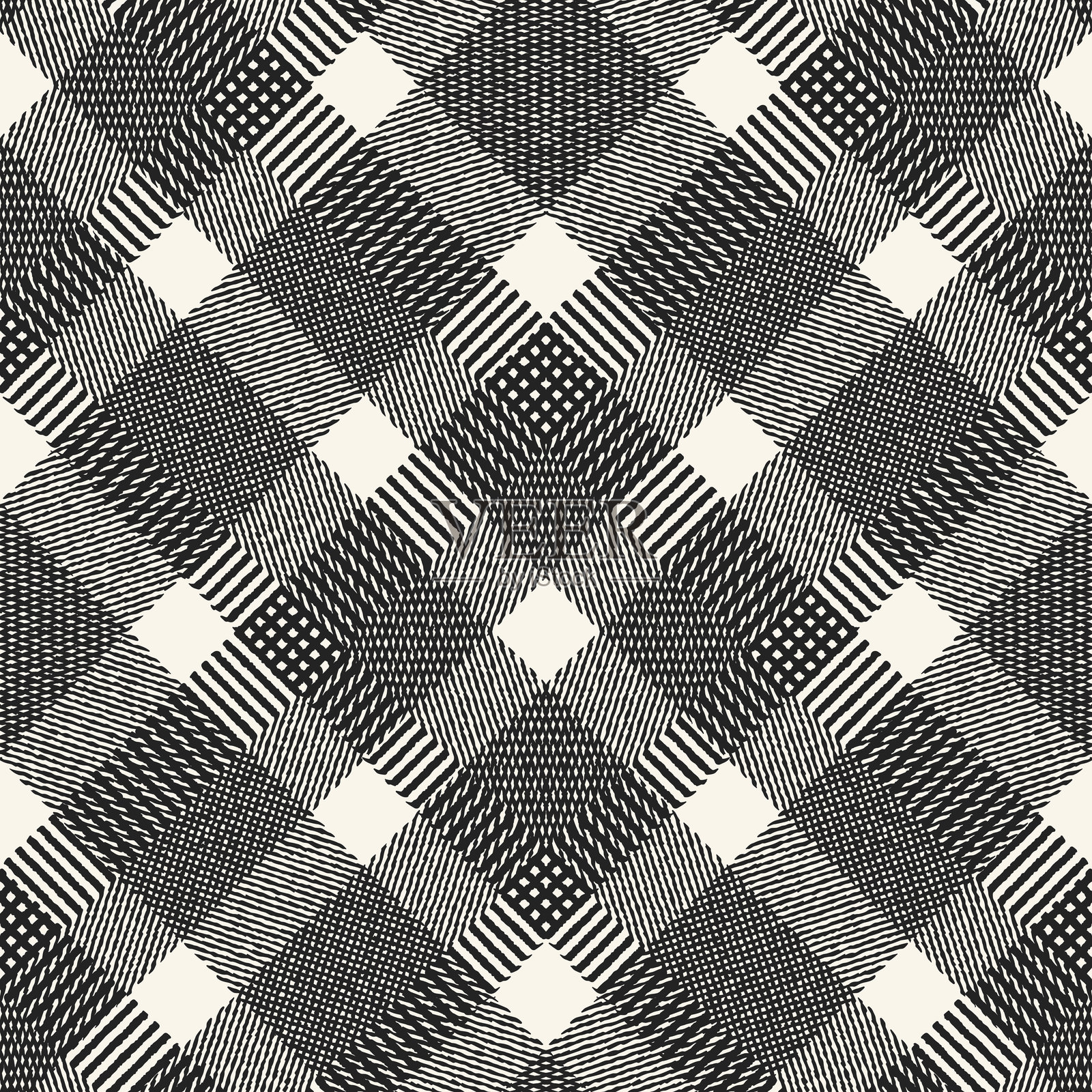 单色颗粒彩色网格格纹图案插画图片素材