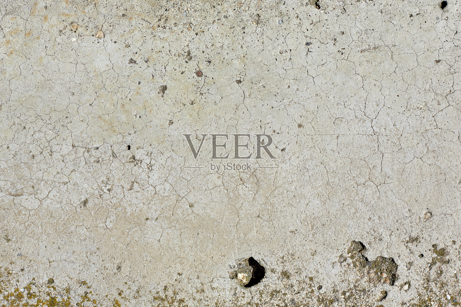 具有混凝土纹理的旧混凝土墙，可用作背景。照片摄影图片