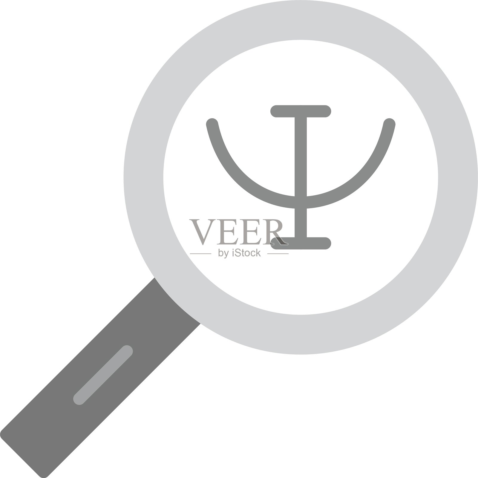 放大镜新图标设计创意插画图片素材