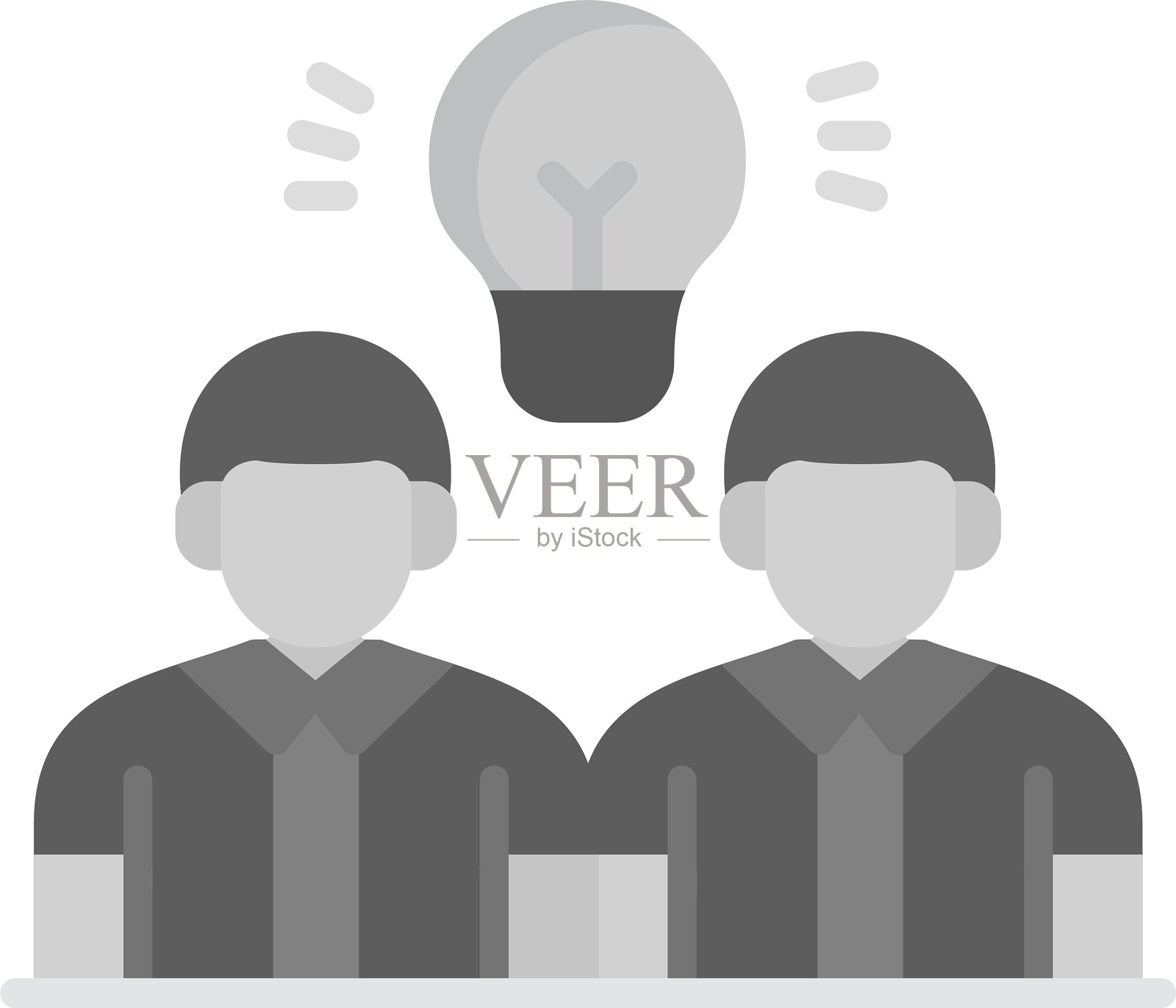 交流想法 新图标设计 创意插画图片素材