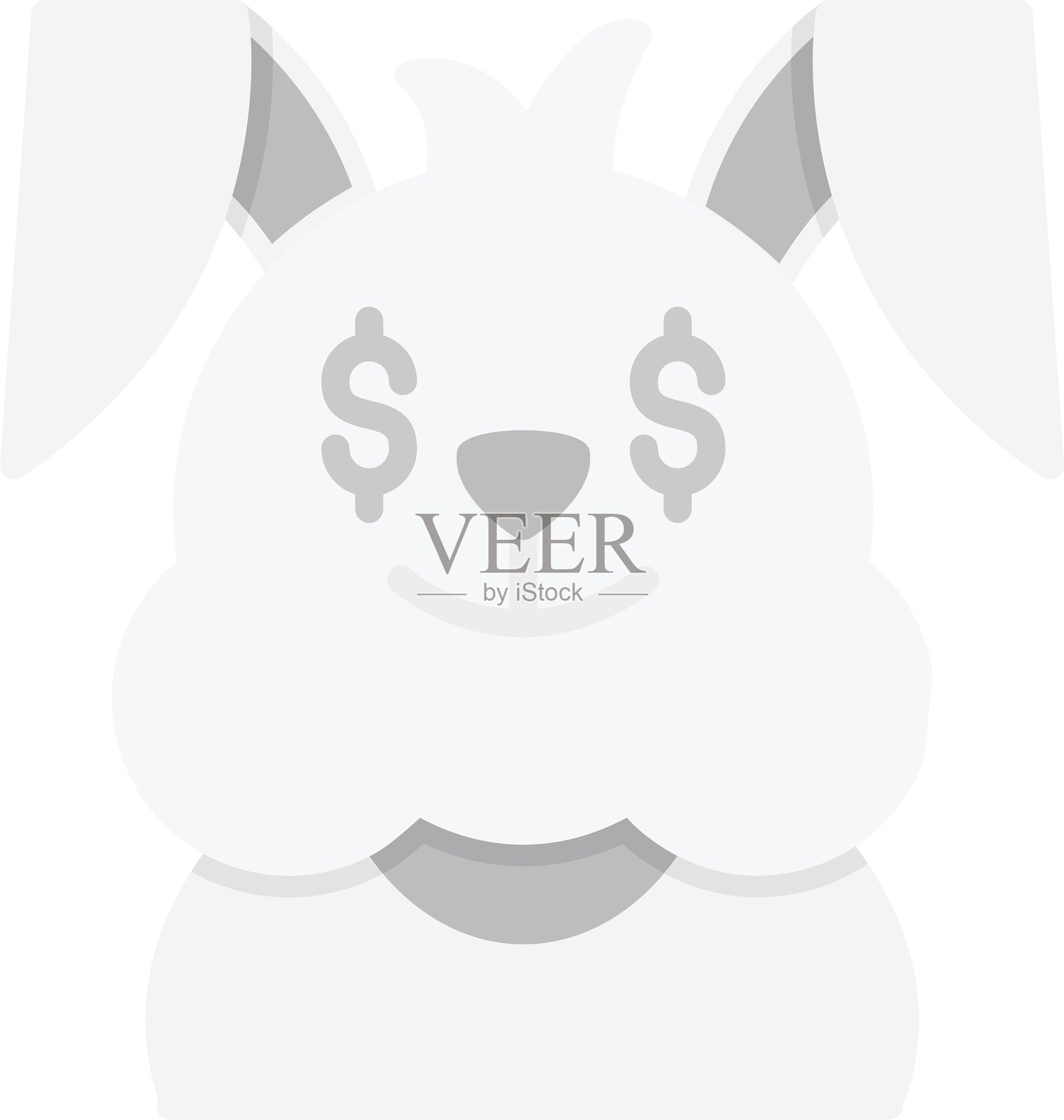 贪婪的新图标设计创意插画图片素材