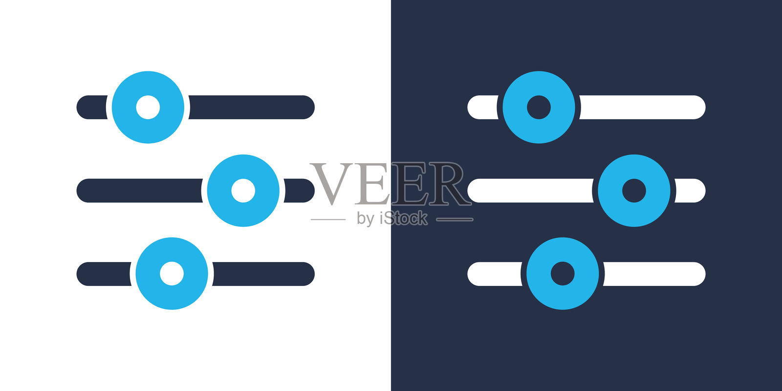 调整图标，实心图标，简洁、像素完美且风格现代的实心图标，可应用于任何地方。插画图片素材