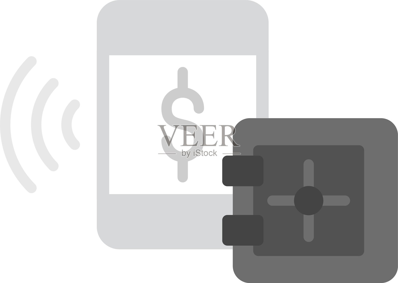 金融科技新图标设计创意插画图片素材