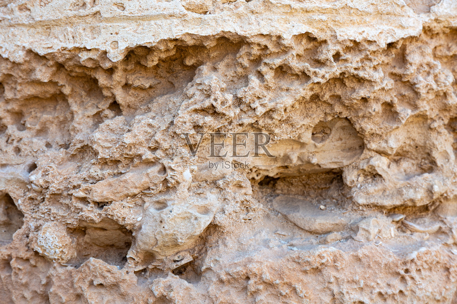 突尼斯埃尔杰姆罗马圆形剧场墙壁的细节照片摄影图片