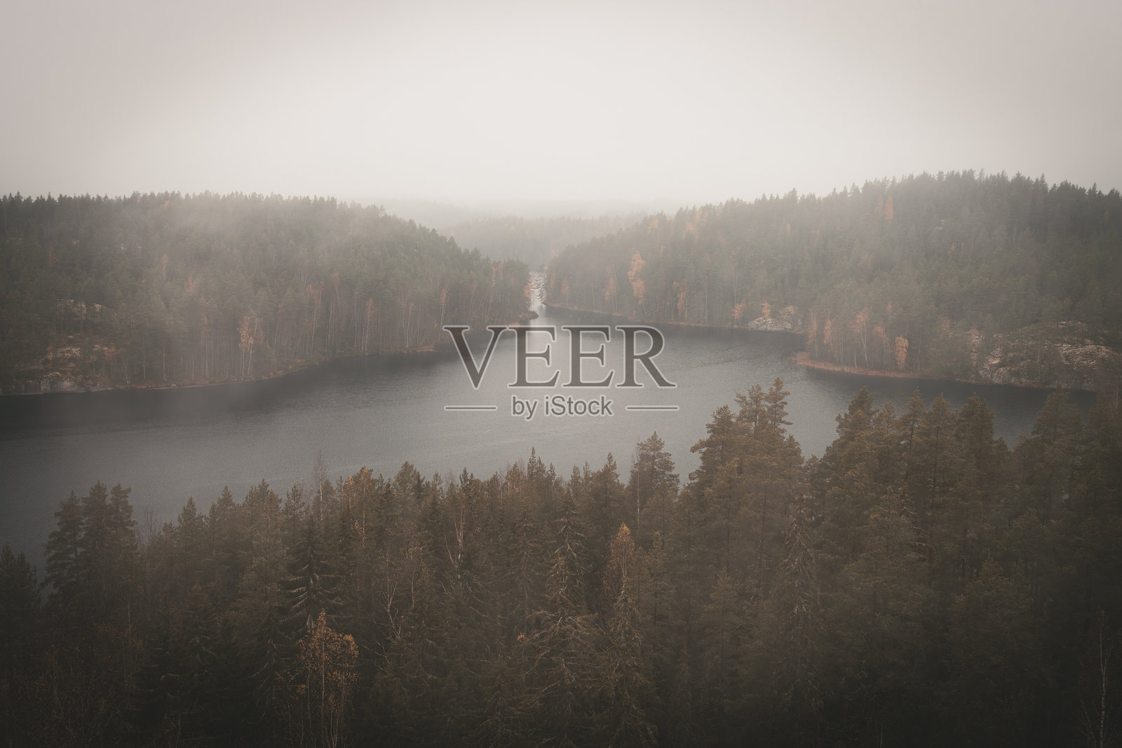 湖面上的薄雾。雷波韦西国家公园照片摄影图片