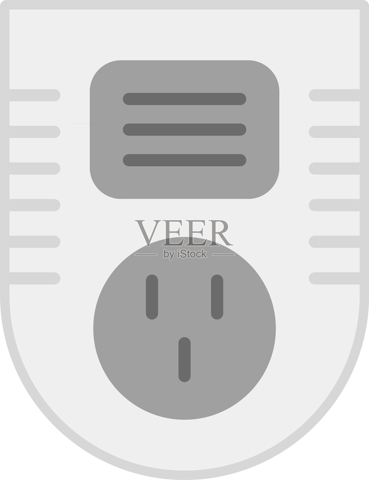 瓦特新图标设计创意插画图片素材