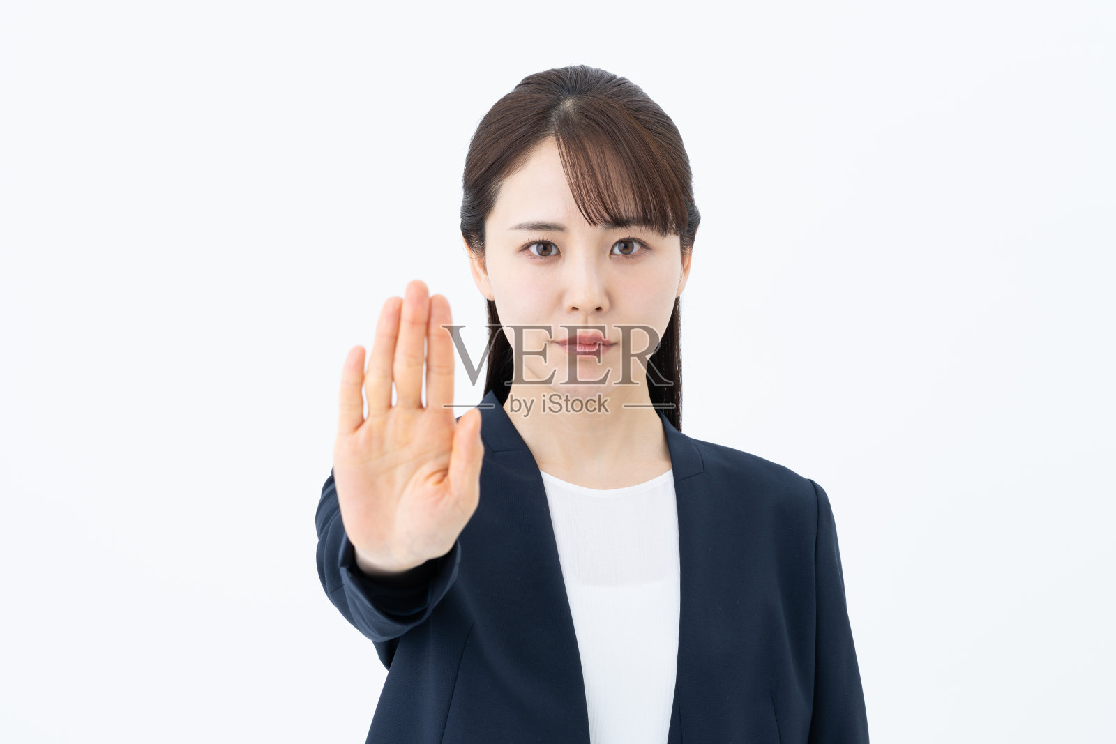 女商人拒绝照片摄影图片