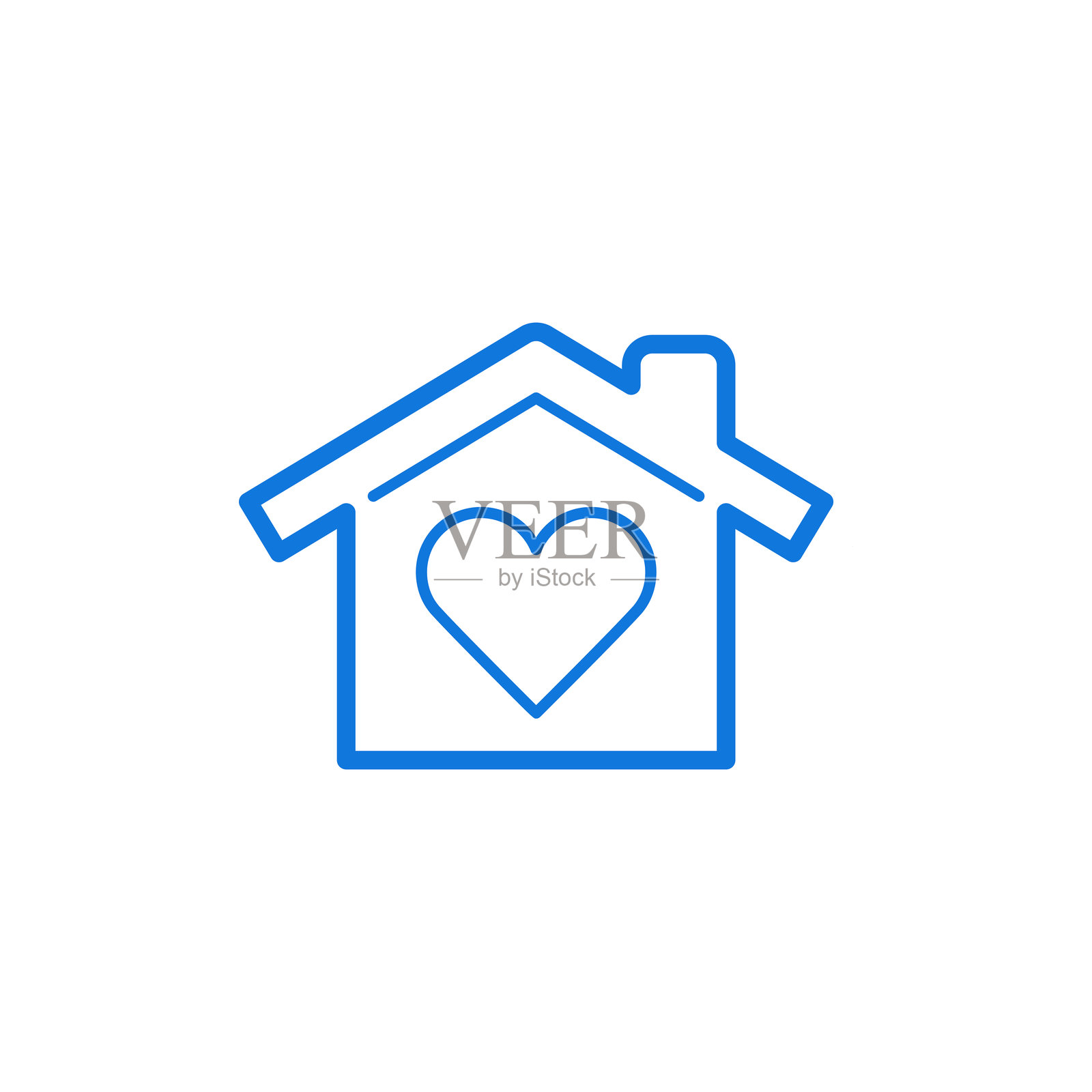 爱心家园图标图标素材