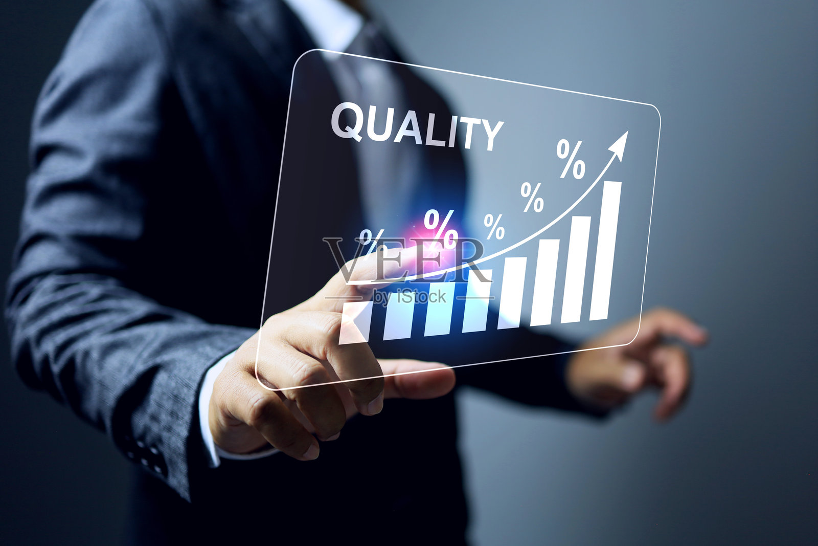 质量概念照片摄影图片