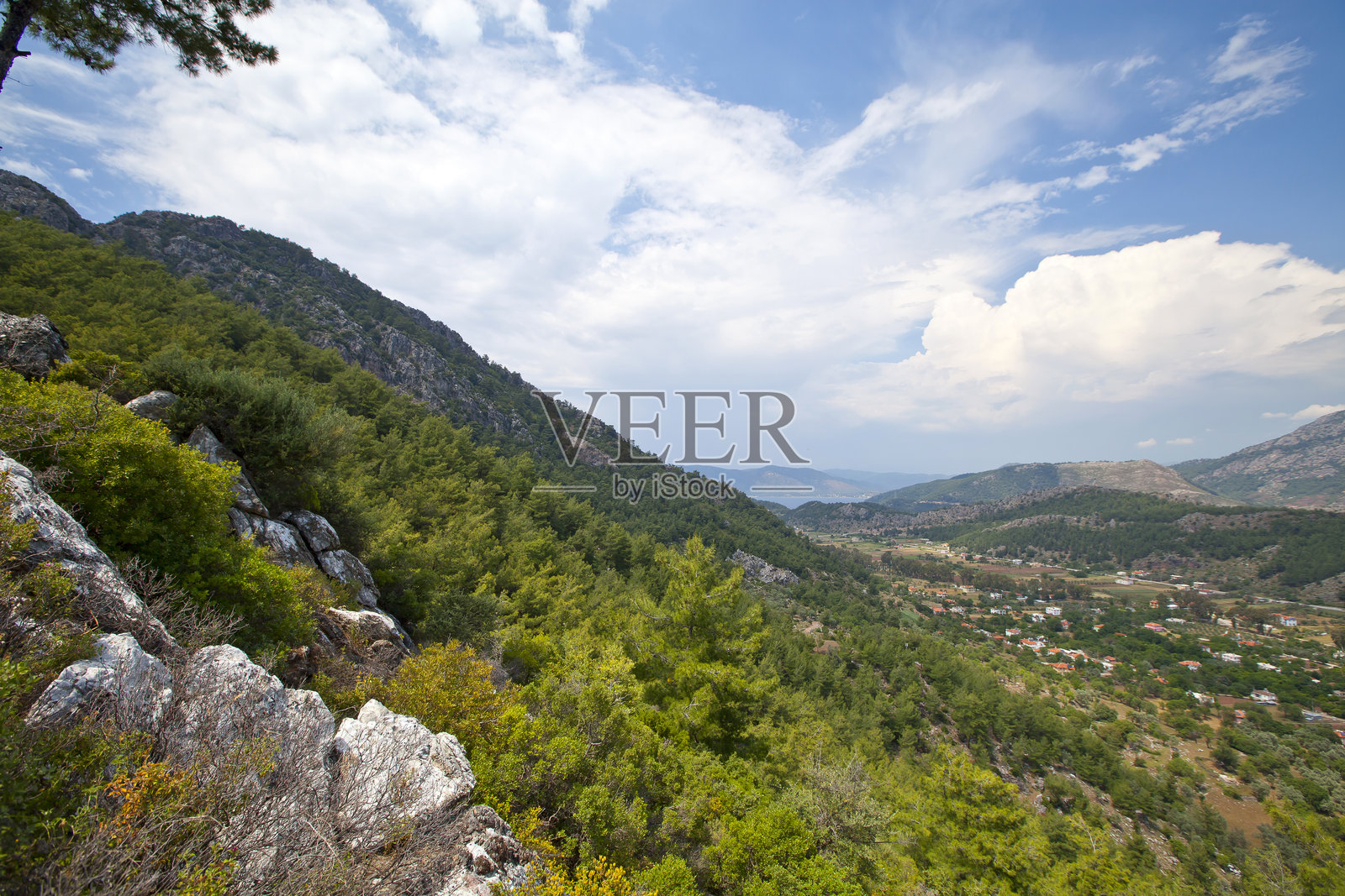土耳其马尔马里斯爱琴海乡村照片摄影图片