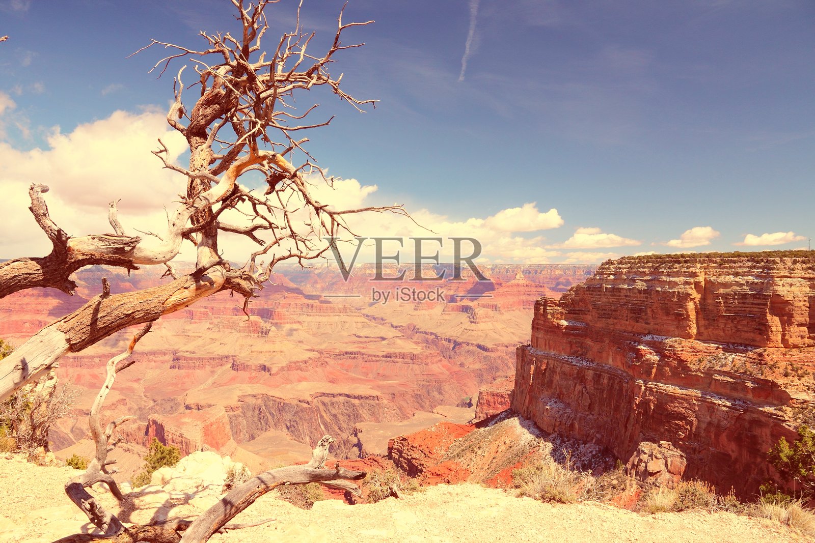 大峡谷莫哈维观景点照片摄影图片