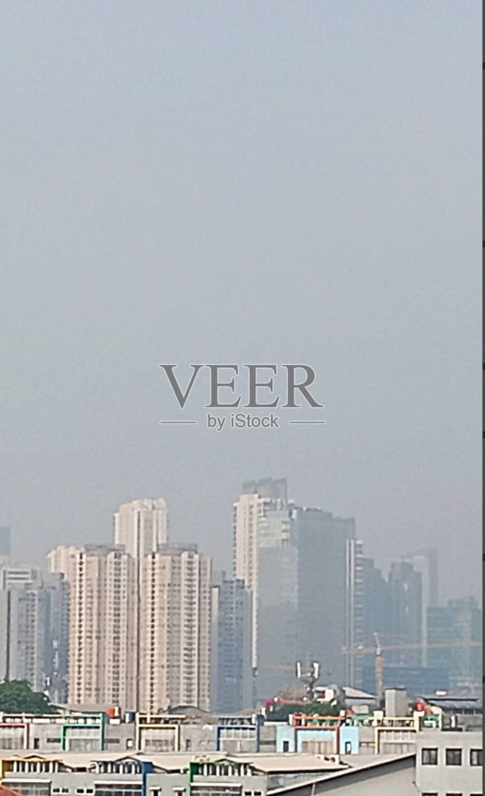 空气污染照片摄影图片