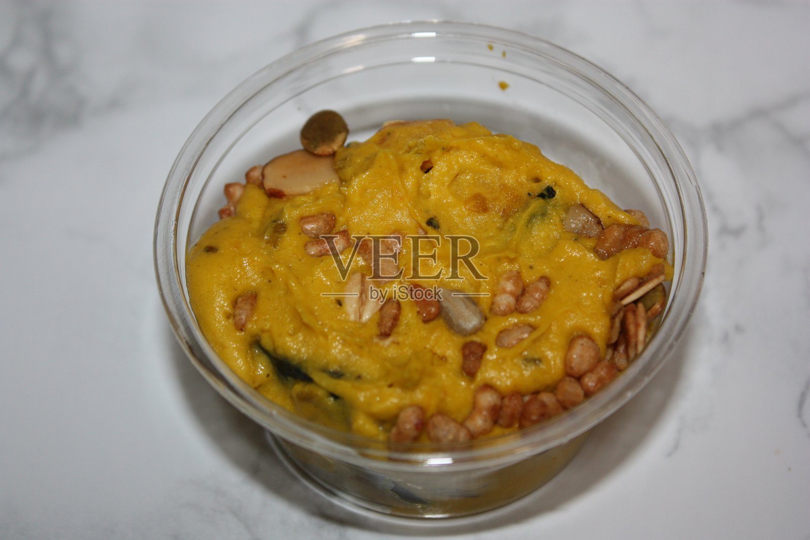 南瓜沙拉照片摄影图片