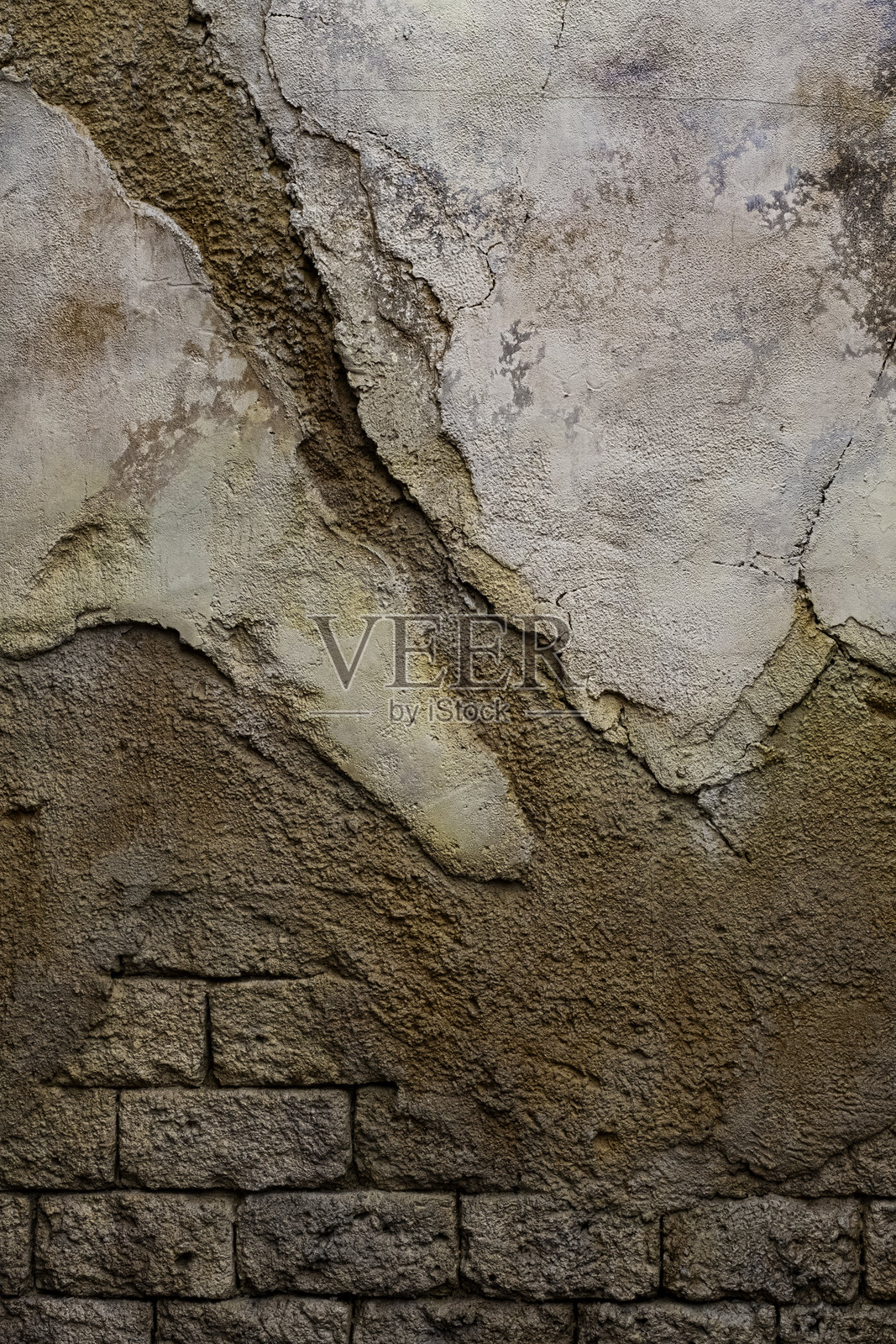 开裂的做旧混凝土照片摄影图片