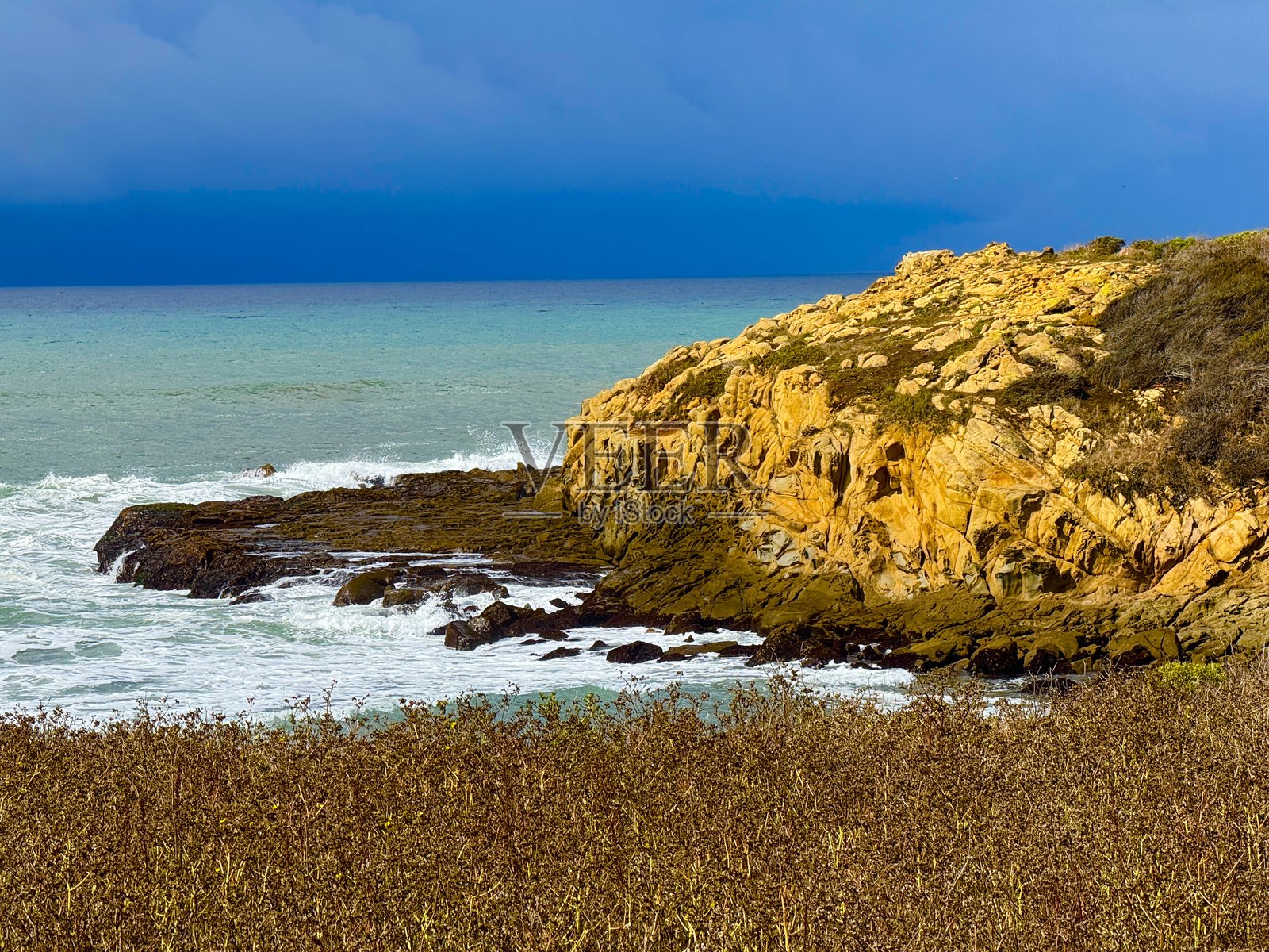 加州中部海岸线上行照片摄影图片